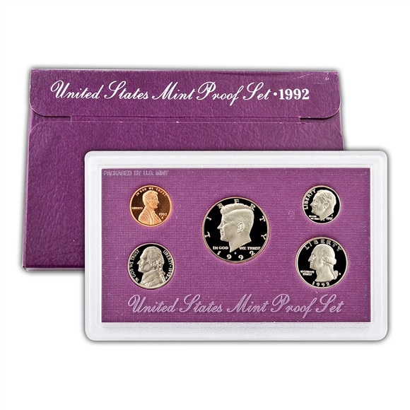 1992 United States Mint Proof Coin Set